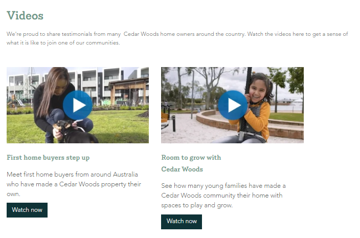 Videos Screenshot